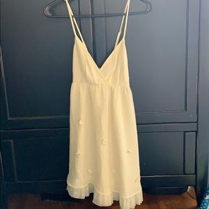 Adorable little white dress